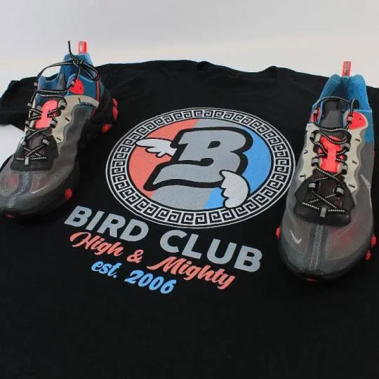 React Element 97 sneaker tees "Solar red"