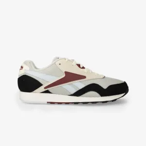 Reebok | CLASSIC NYLON PLUS  { CREAM/RED