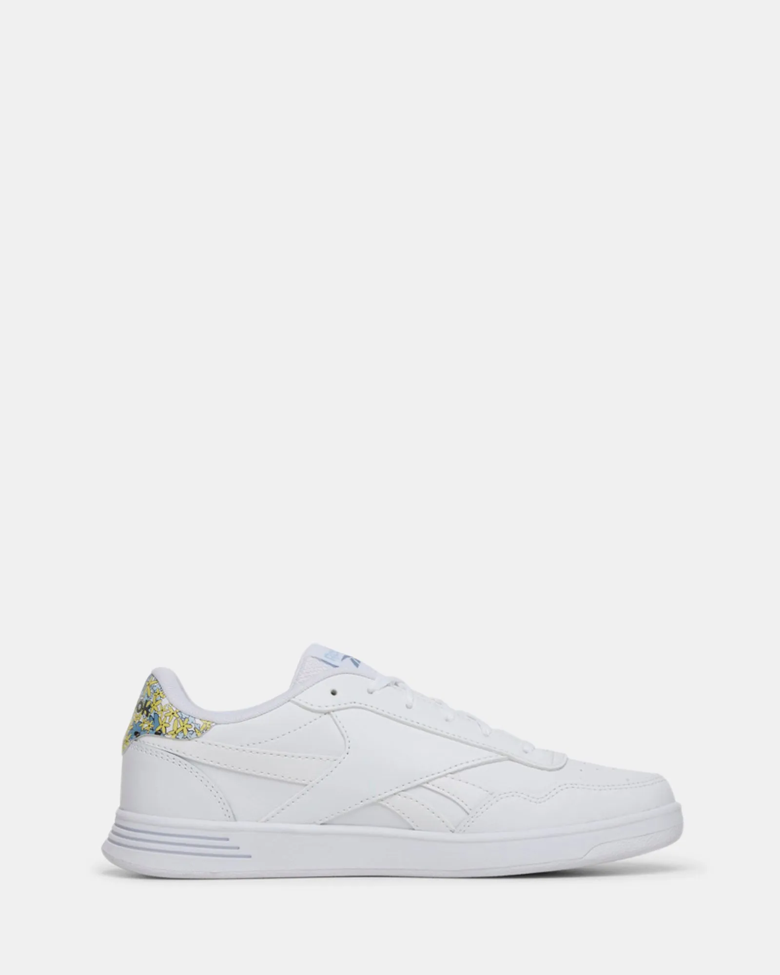 Reebok Court Advance White/White/Bold Cyan