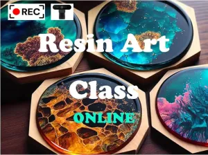 Resin Art - Online Workshop - 6th Dec 2024 (Friday)