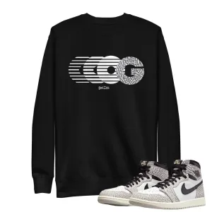 Retro 1 "Elephant Print" Triple OG Sweatshirt