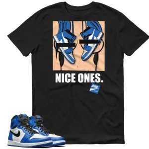 Retro 1 Royal Blue sneaker tee