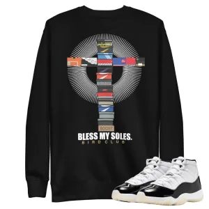 Retro 11 "Gratitude" Blessed Soles Sweatshirt