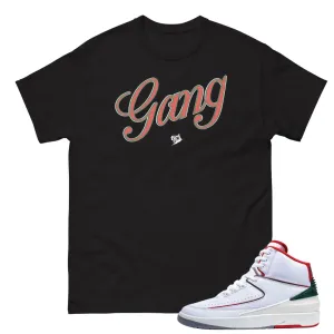 Retro 2 "Origins" Italy Gang Shirt