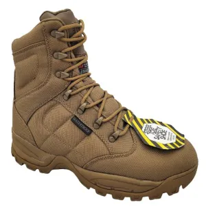 Rhino 9" Waterproof Steel Toe Safety Work Boot, Coyote