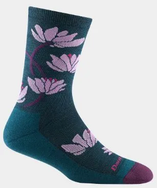 SALE! Women's Lillies Crew Lightweight Lifestyle Sock | Size Sm |  6089 | Darn Tough