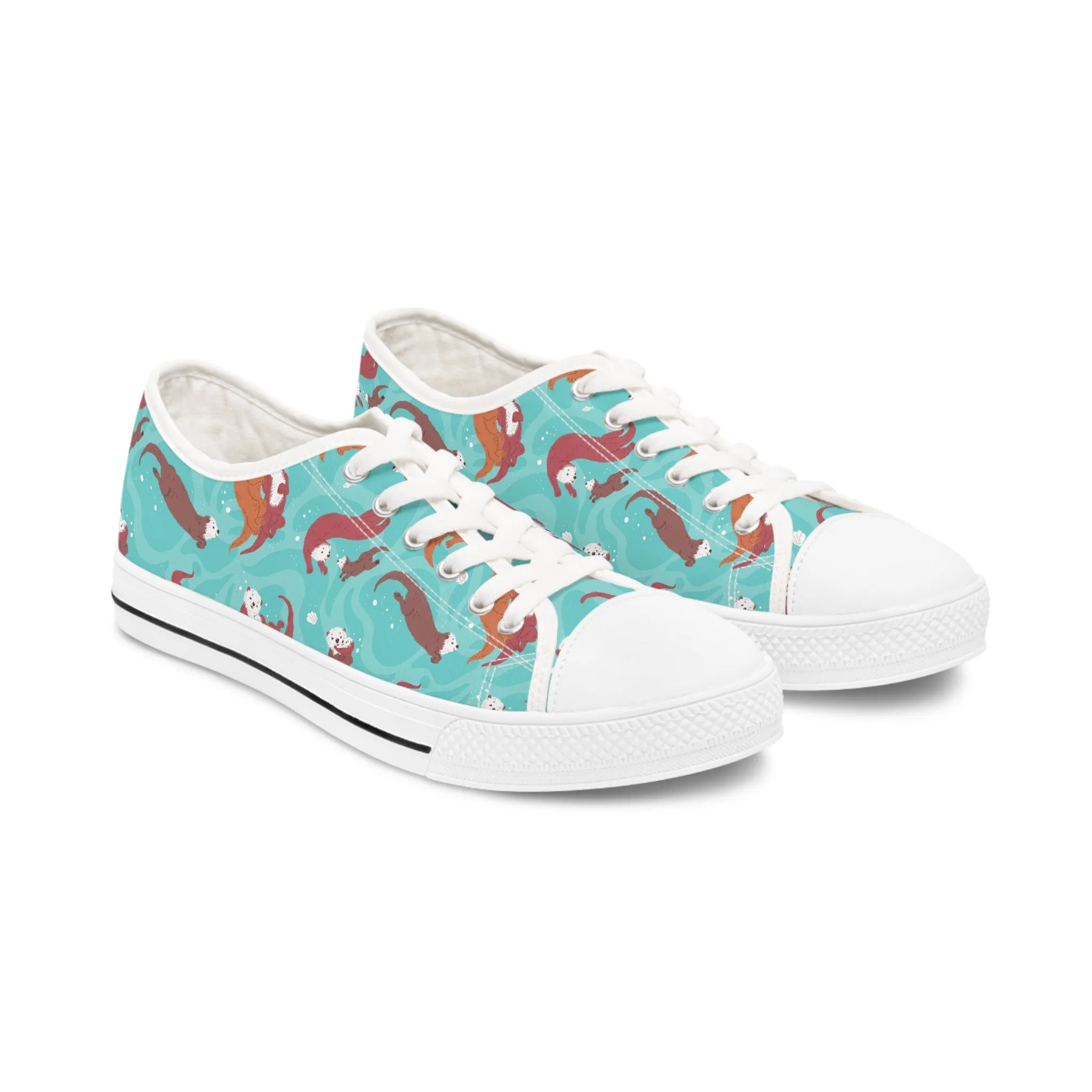 Sea Otter Women's Low Top Sneakers