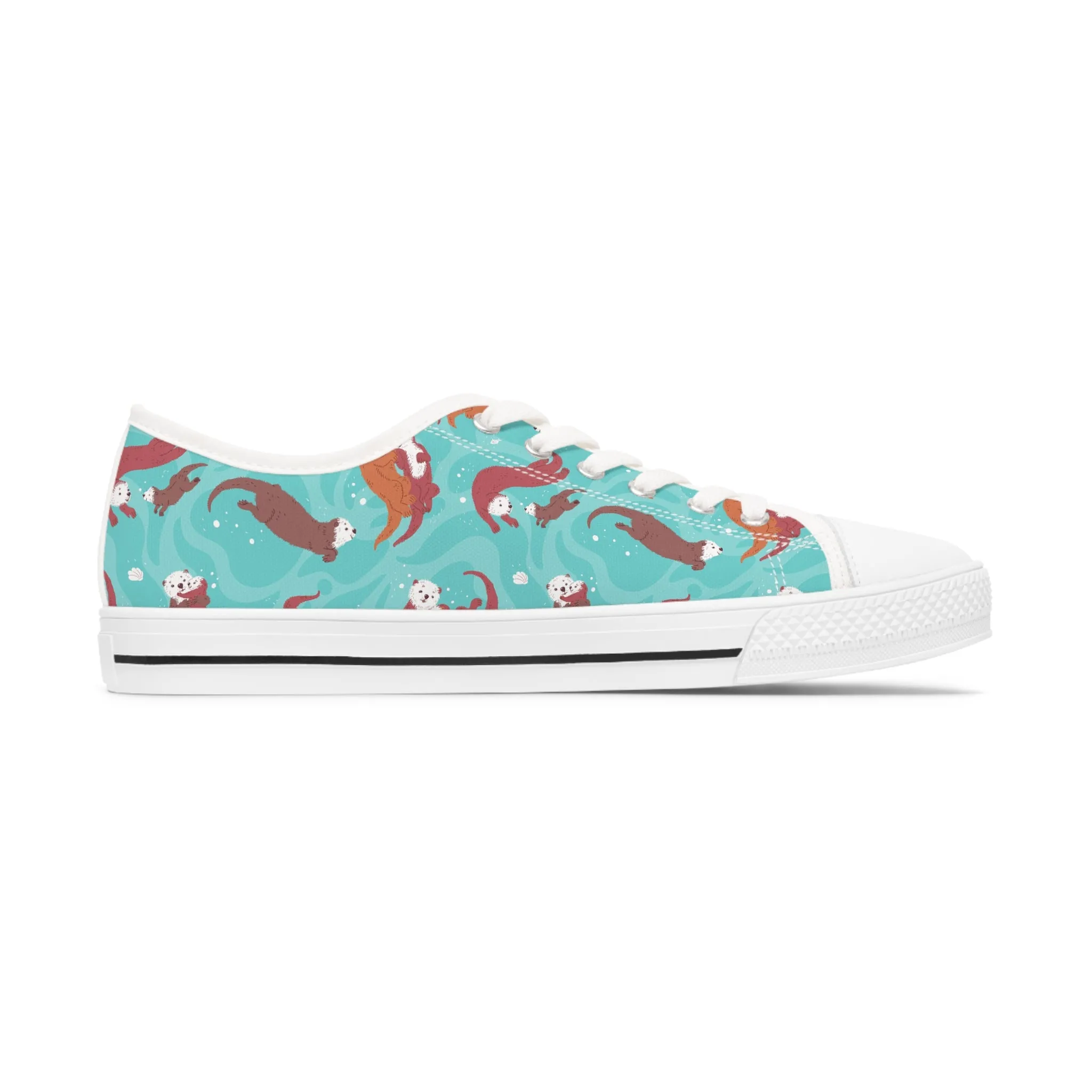 Sea Otter Women's Low Top Sneakers