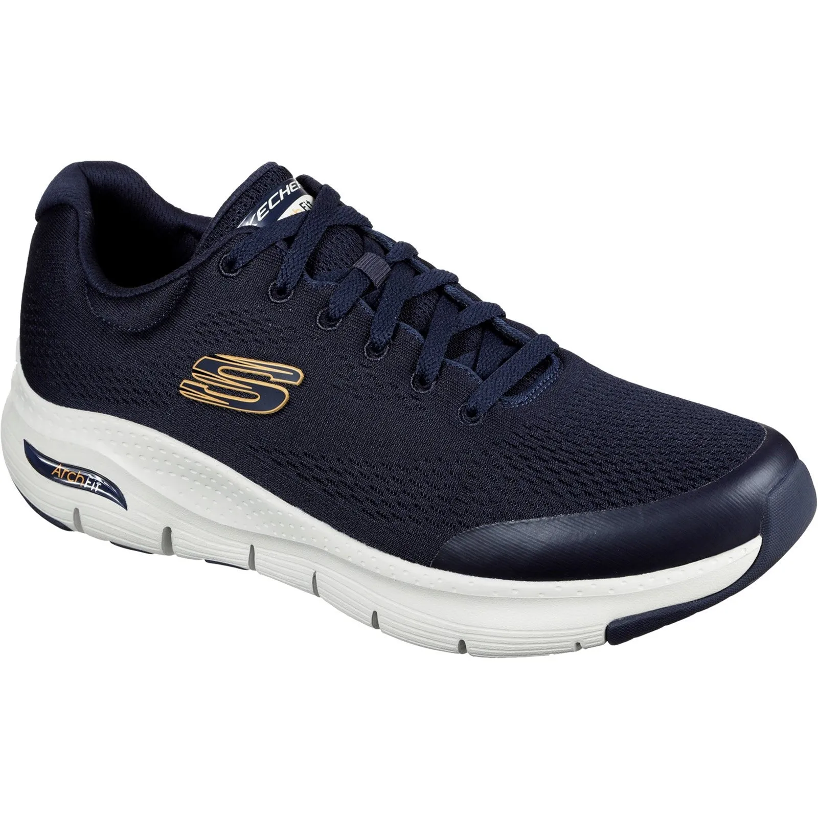 Skechers Mens Arch Fit Lace Up Shoes