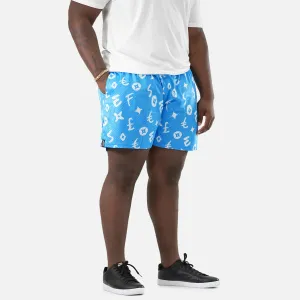 Sleefs Lavish Sky Blue Shorts - Big - 7"