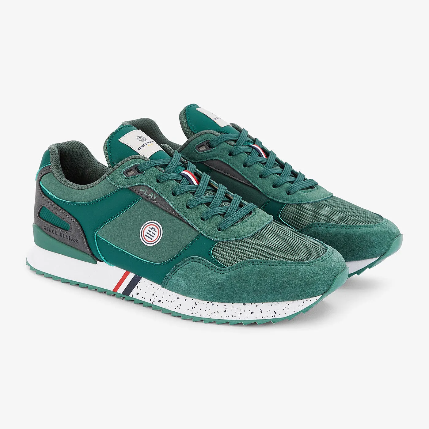 Sneaker Chamonix vert bouteille