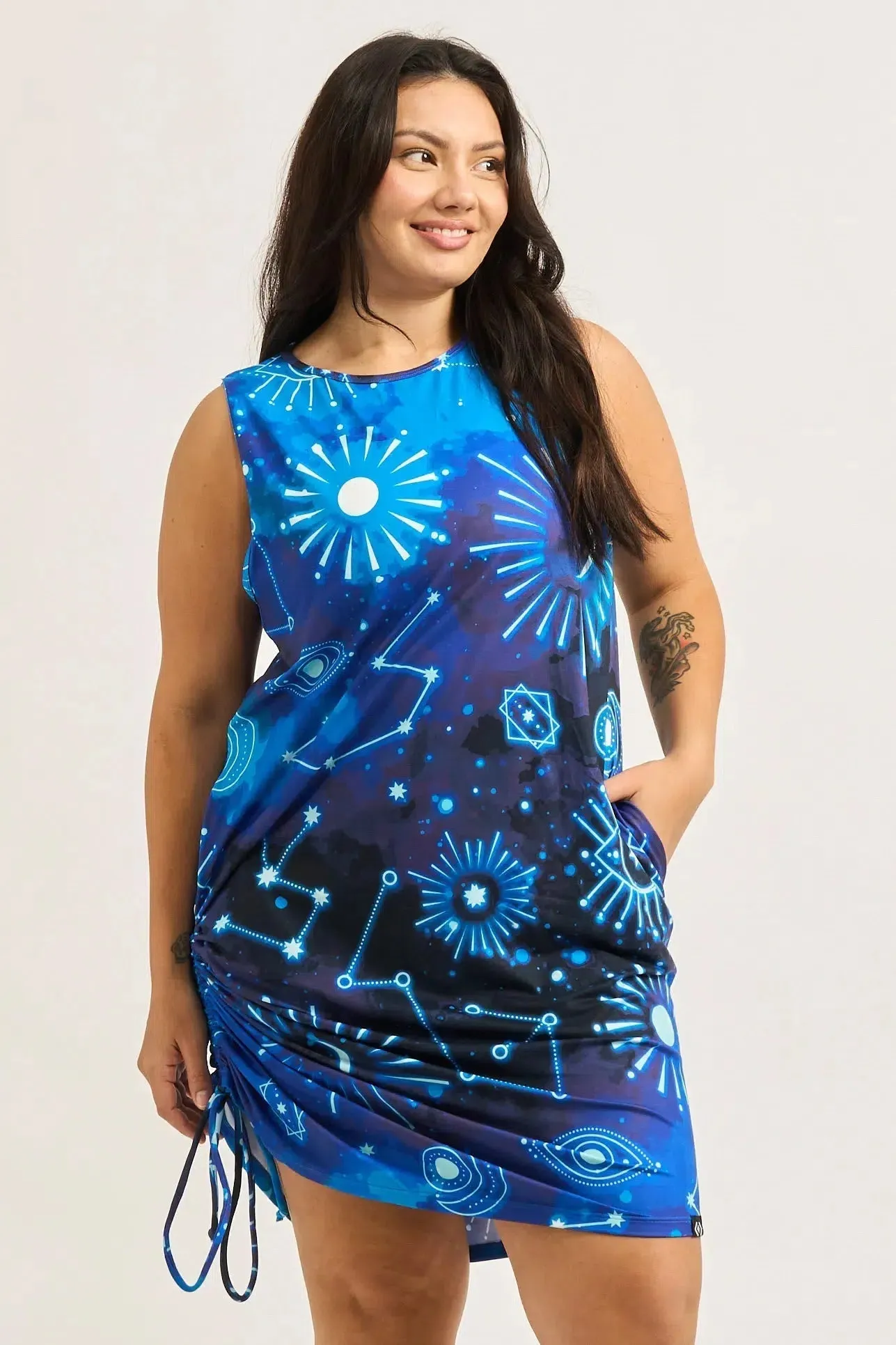 Soft To Touch Lazy Girl Dress Tank - Imagine Nation