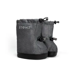 Stonz Toddler Booties | Heather Grey