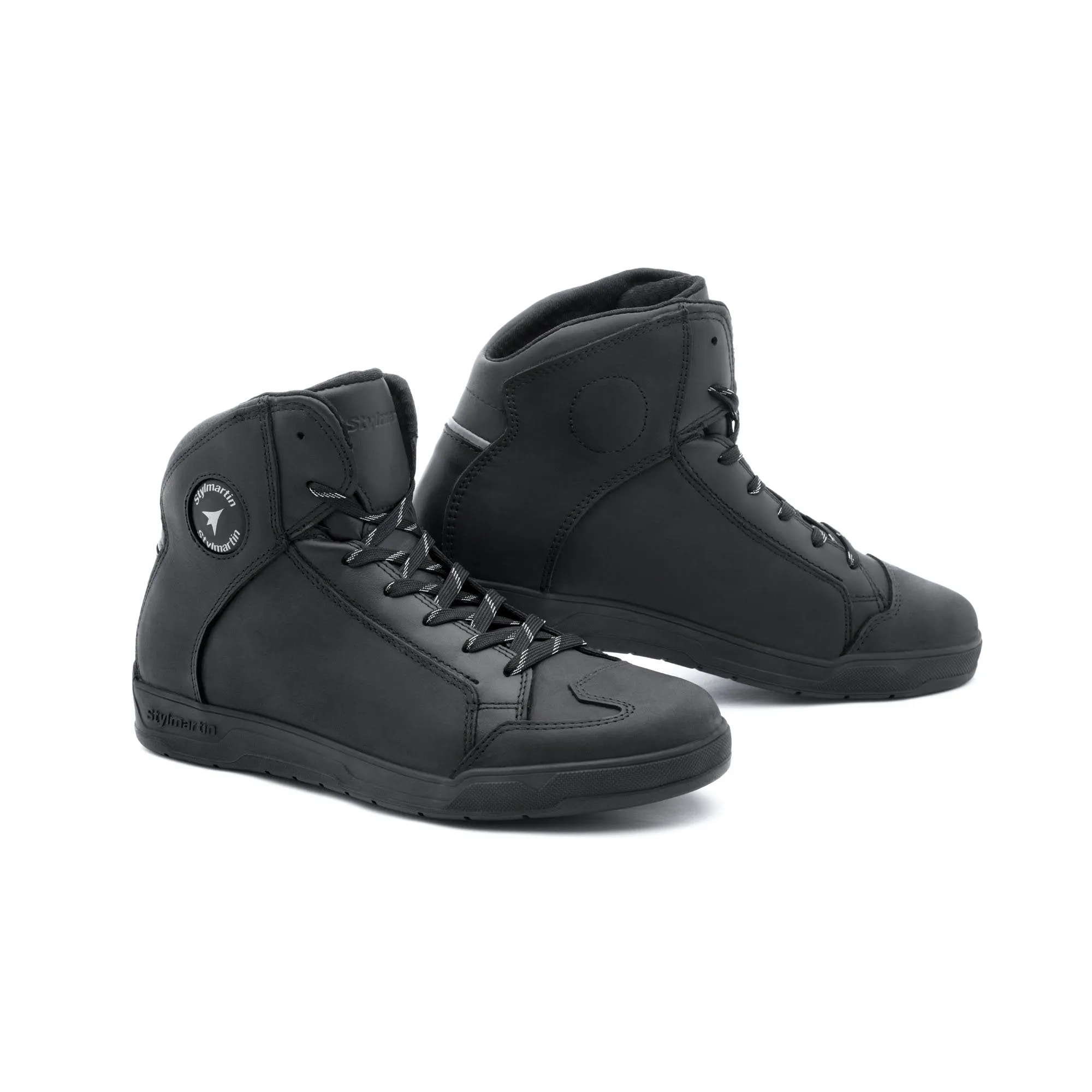 Stylmartin Matt Sneaker Motorcycle Boots in Black