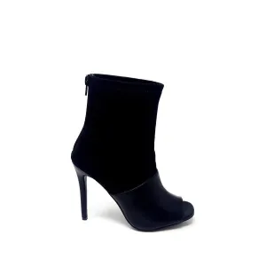 Tanya Stiletto Heel Peep Toe Ankle Boot