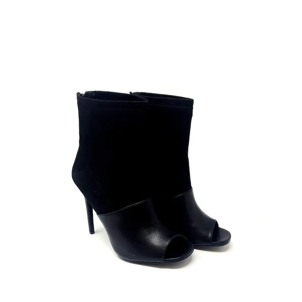 Tanya Stiletto Heel Peep Toe Ankle Boot