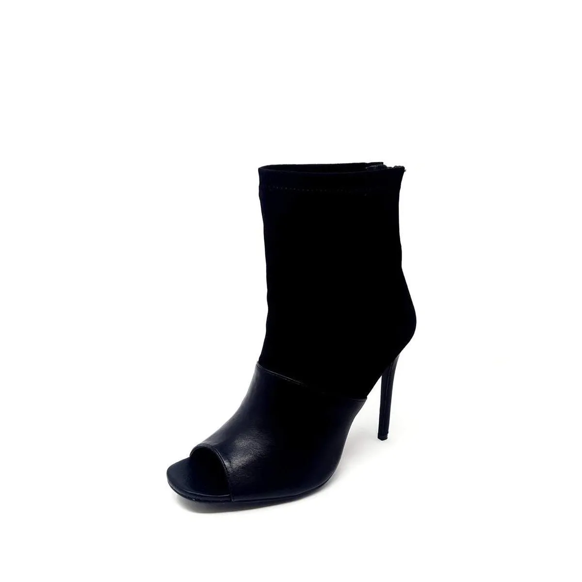 Tanya Stiletto Heel Peep Toe Ankle Boot