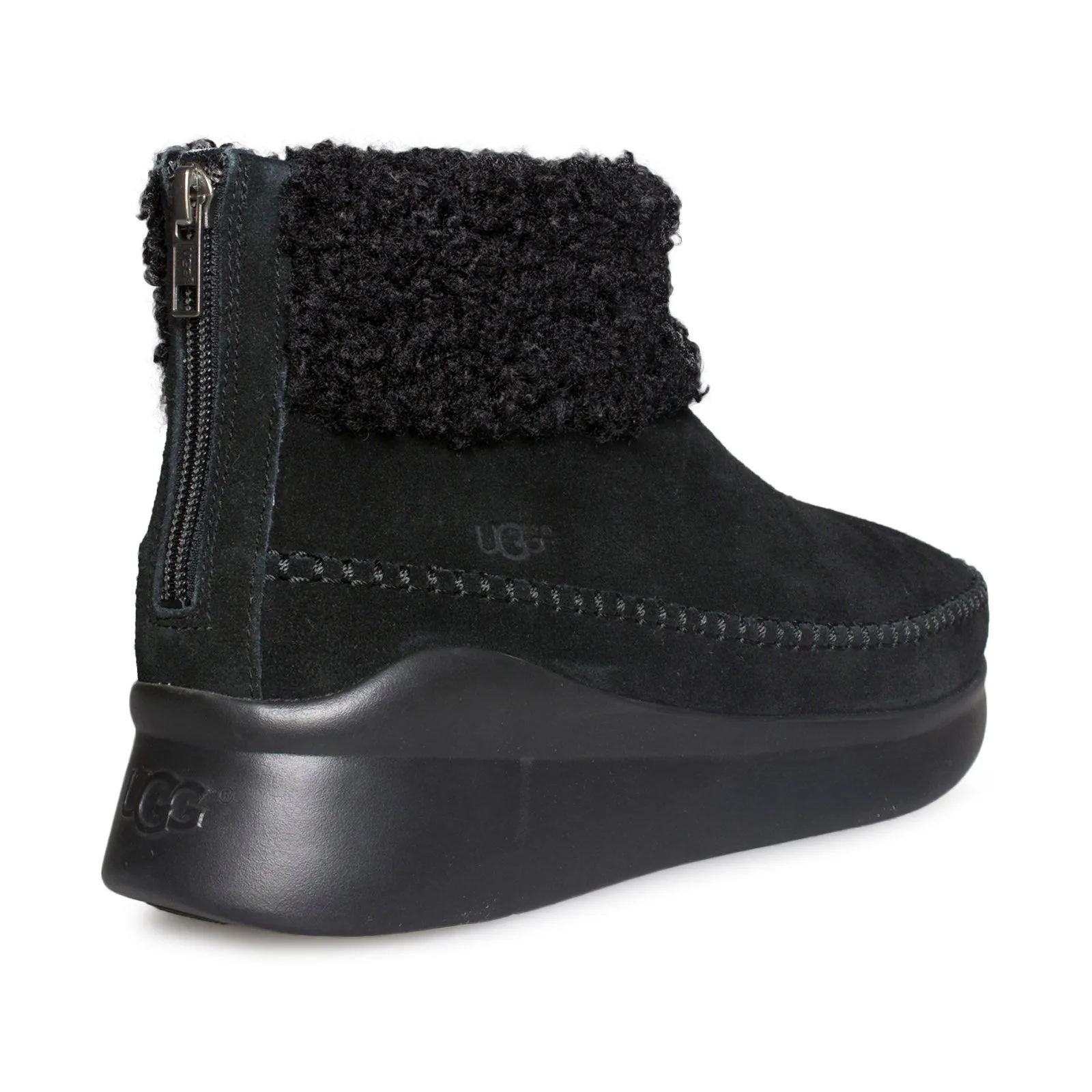 UGG Montrose Black Sneaker - Women's