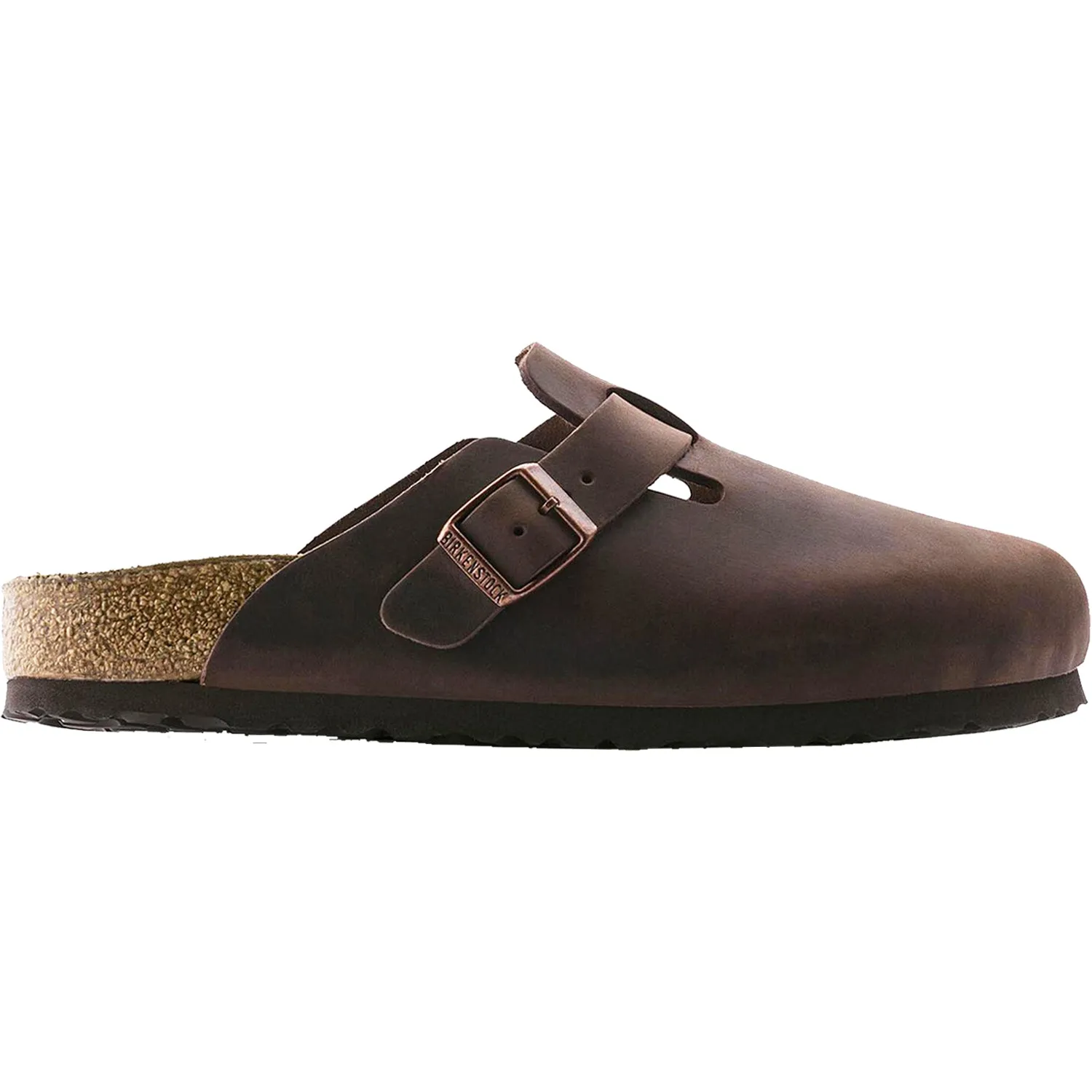 Unisex Birkenstock Boston Soft Footbed Habana Oiled Leather