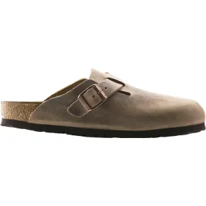 Unisex Birkenstock Boston Tobacco Oiled Leather