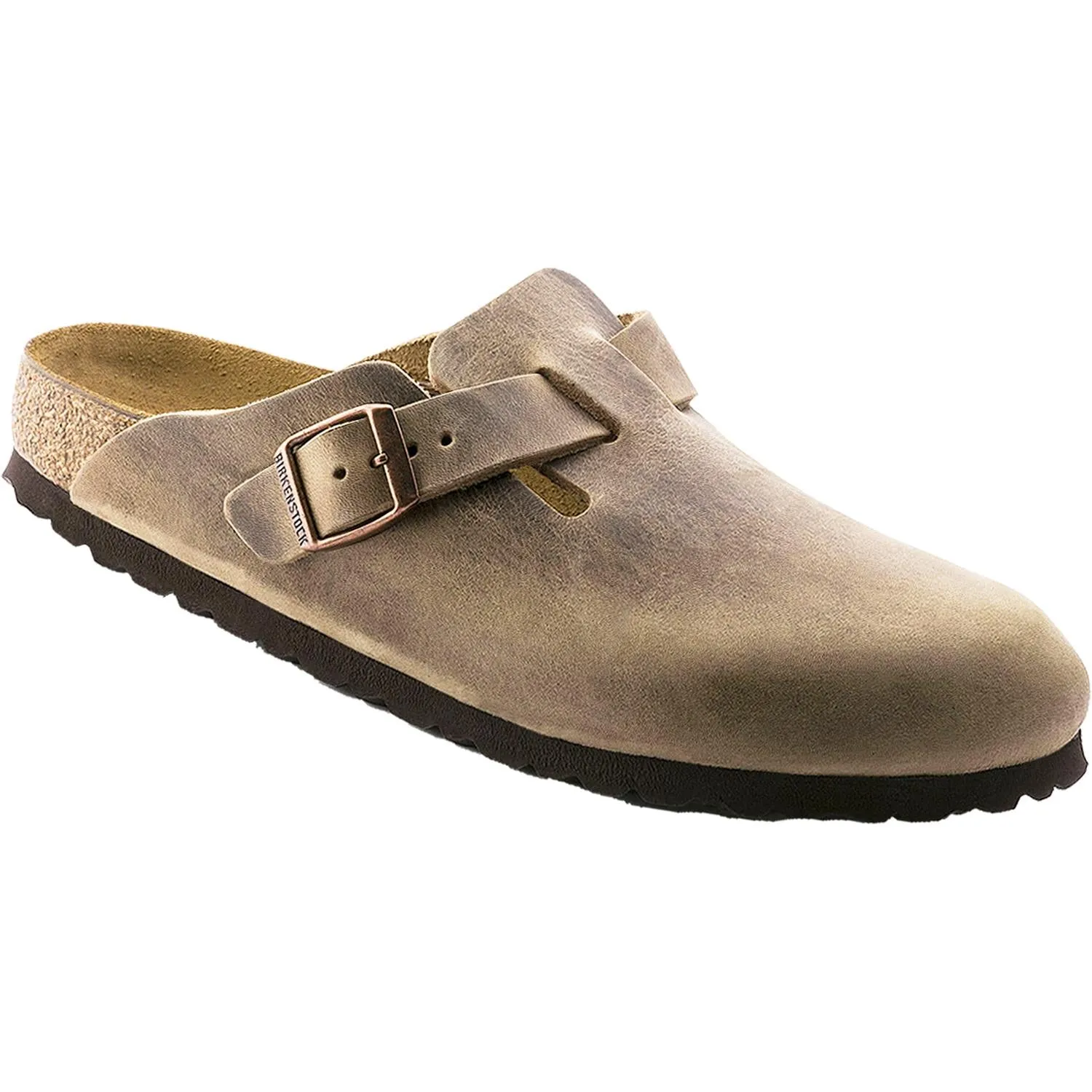 Unisex Birkenstock Boston Tobacco Oiled Leather