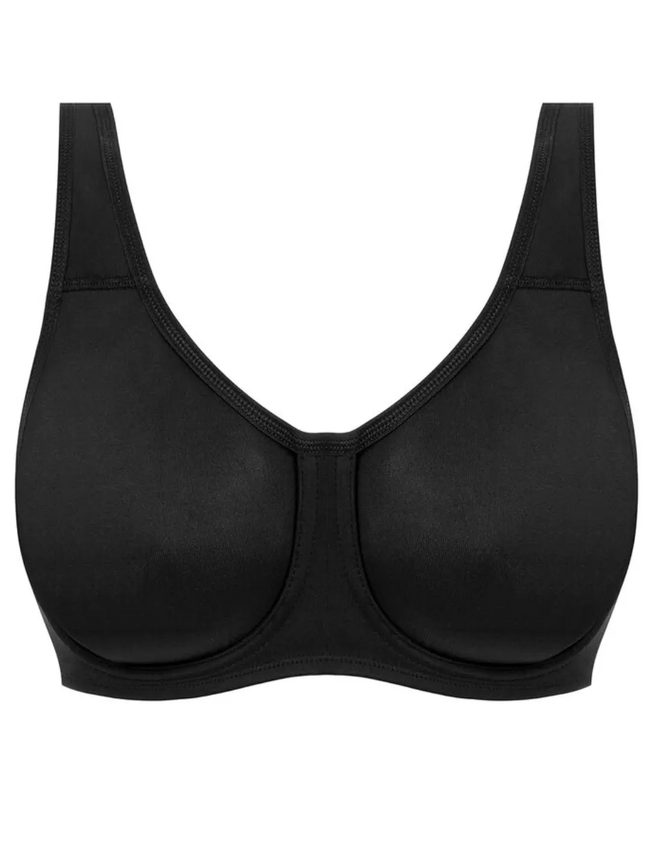 Wacoal Simone Sports Bras Underwire Maximum Support, Black | Black Wacoal Sports Bras