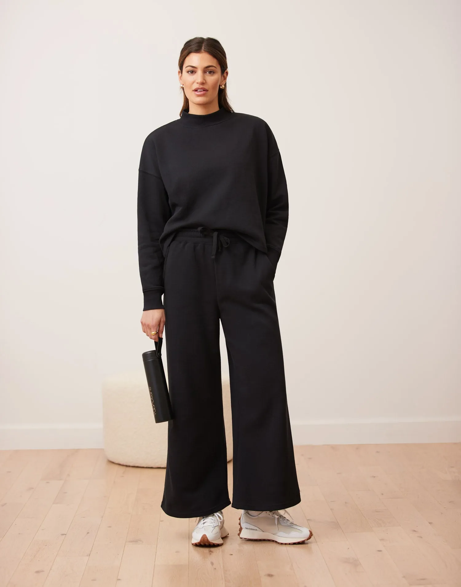 Wide Leg Fleece Pant