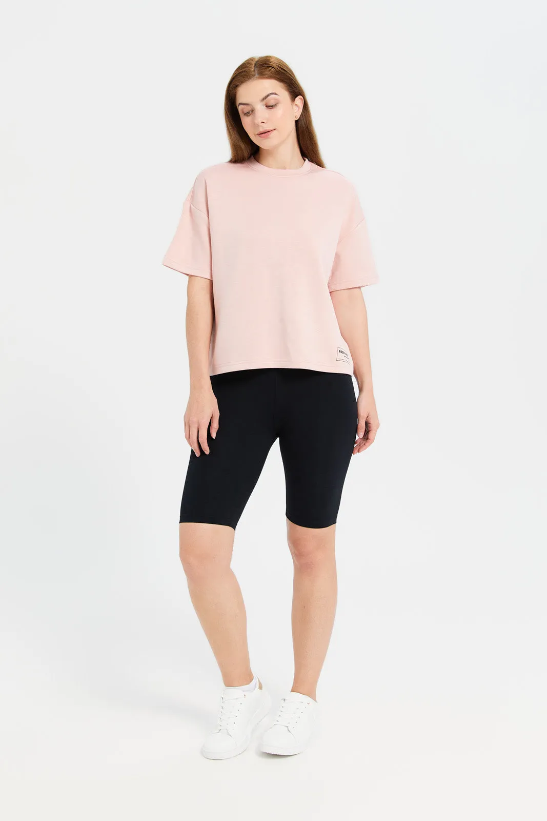 Woman Pink Active Redefined T-Shirt