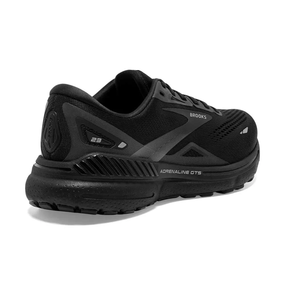 Women's Adrenaline GTS 23 Running Shoe - Black/Black/Ebony - Regular (B)