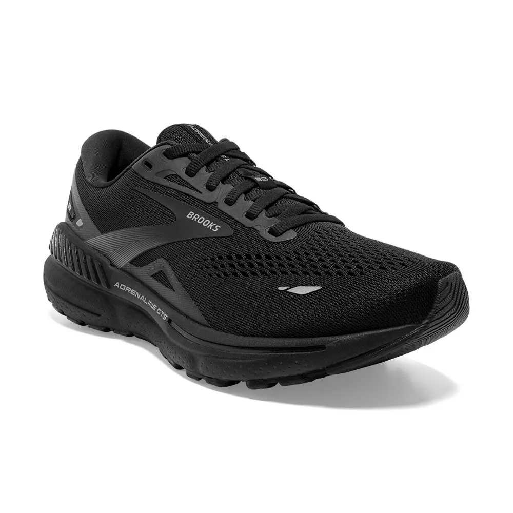 Women's Adrenaline GTS 23 Running Shoe - Black/Black/Ebony - Regular (B)