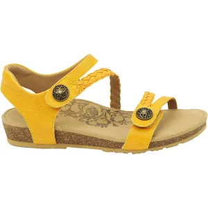 Women's Aetrex Jillian Sunflower Leather