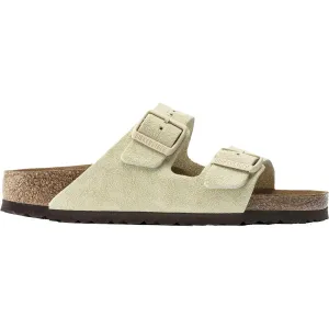 Women's Birkenstock Arizona Soft Footbed Almond Suede