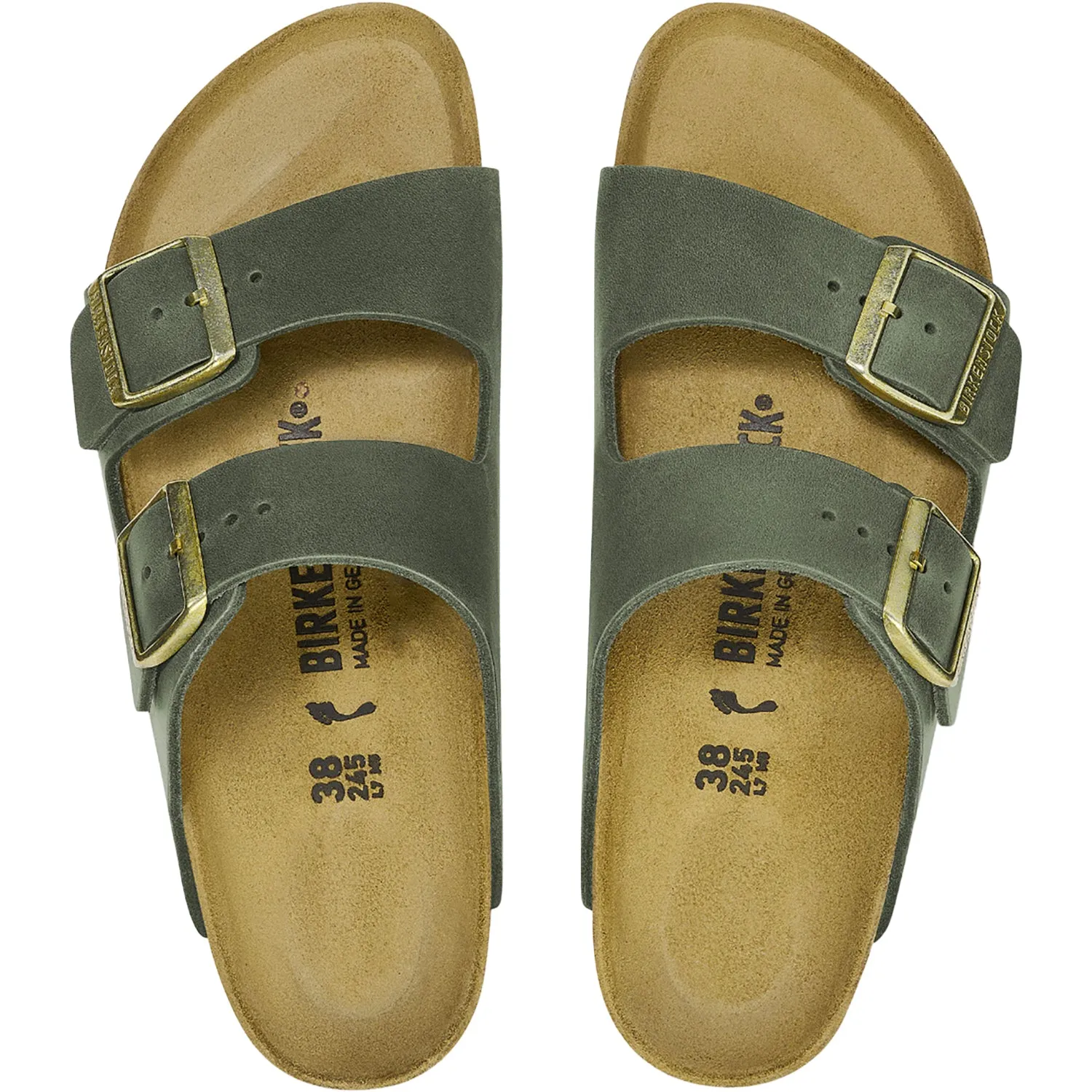 Women's Birkenstock Arizona Thyme Oiled Leather