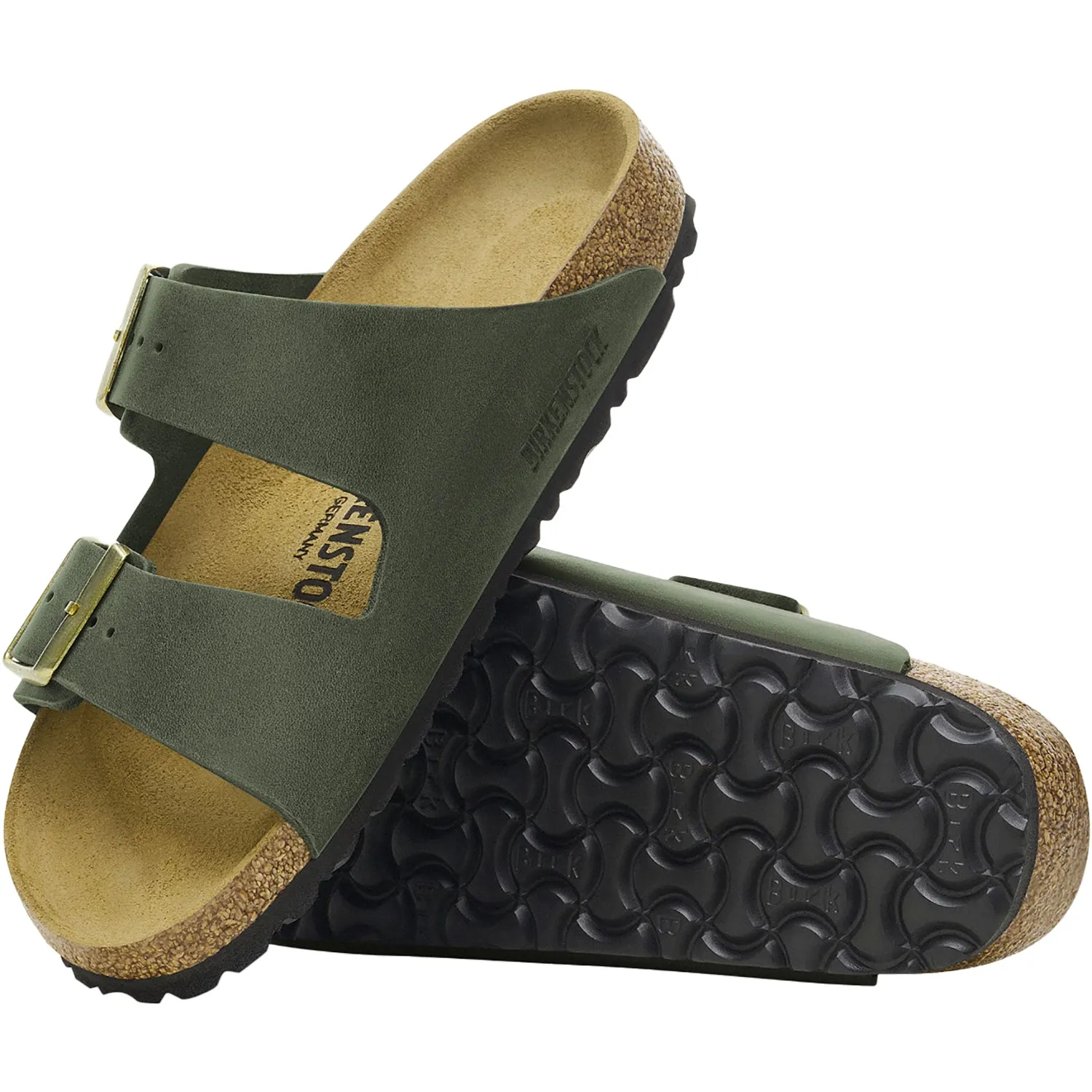 Women's Birkenstock Arizona Thyme Oiled Leather