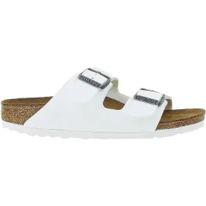 Women's Birkenstock Arizona White Birko-Flor