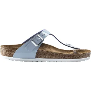 Women's Birkenstock Gizeh Dove Blue Patent Birko-Flor