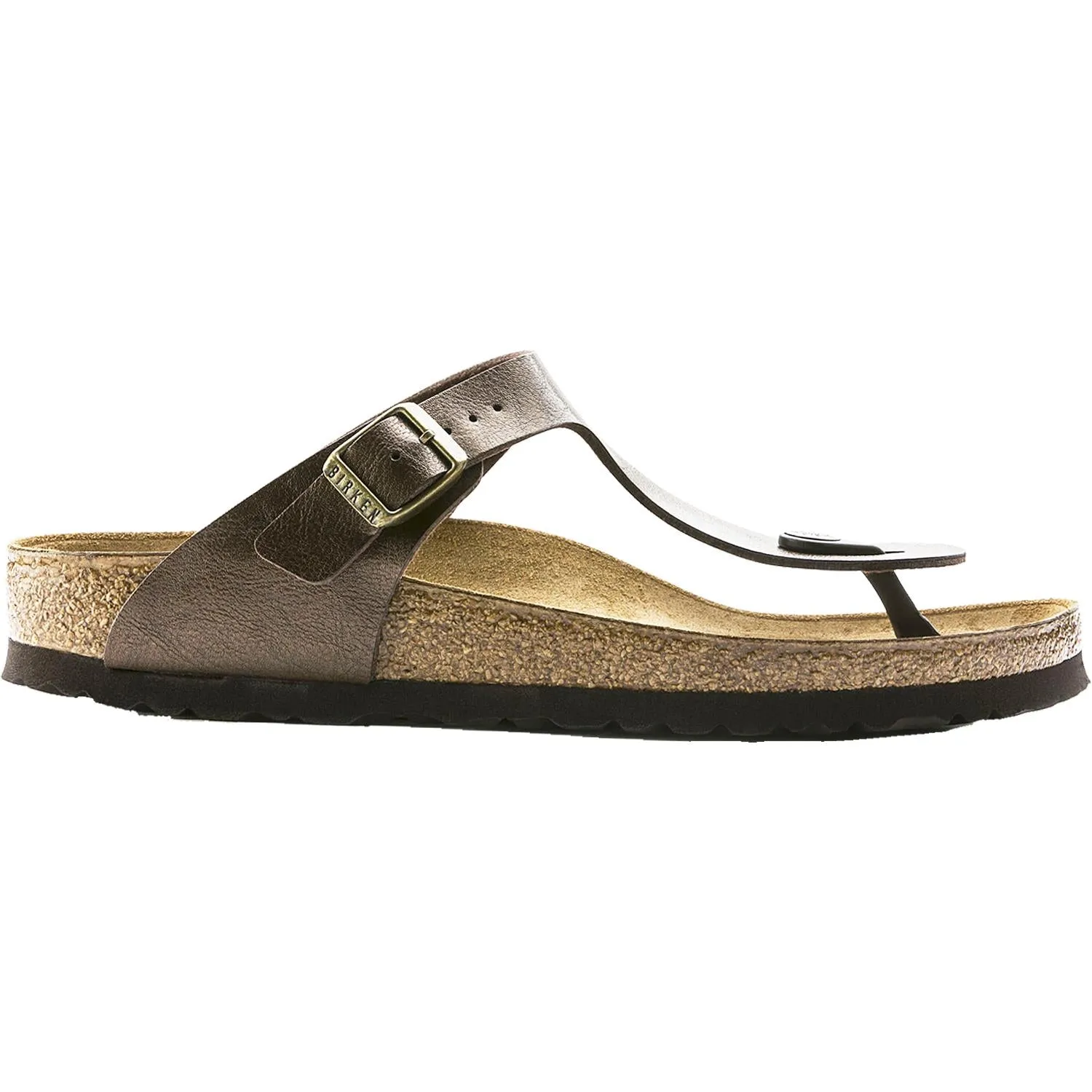 Women's Birkenstock Gizeh Toffee Birko-Flor