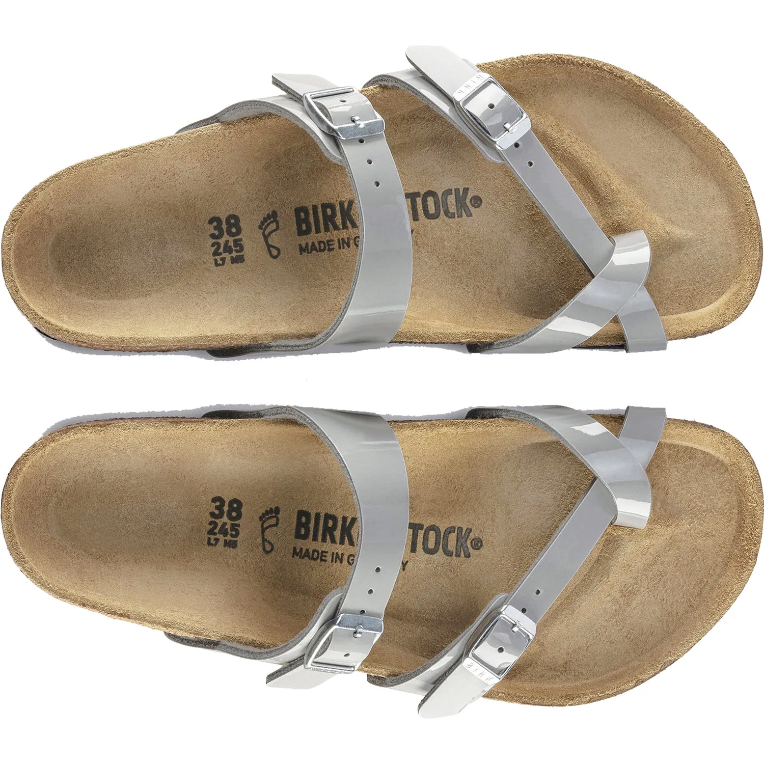 Women's Birkenstock Mayari Alloy Birko-Flor Patent