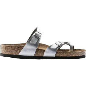 Women's Birkenstock Mayari Silver Birko-Flor