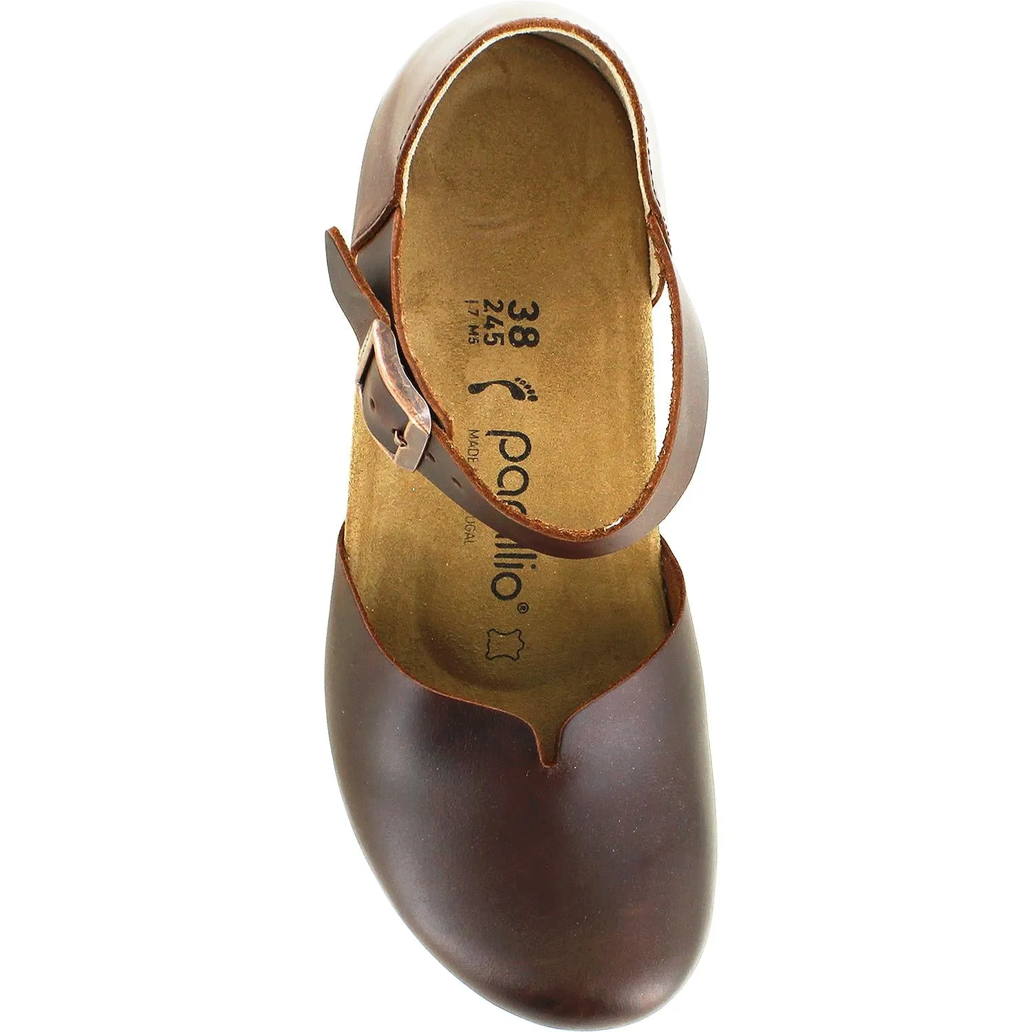 Women's Birkenstock Papillio Mary Cognac Leather