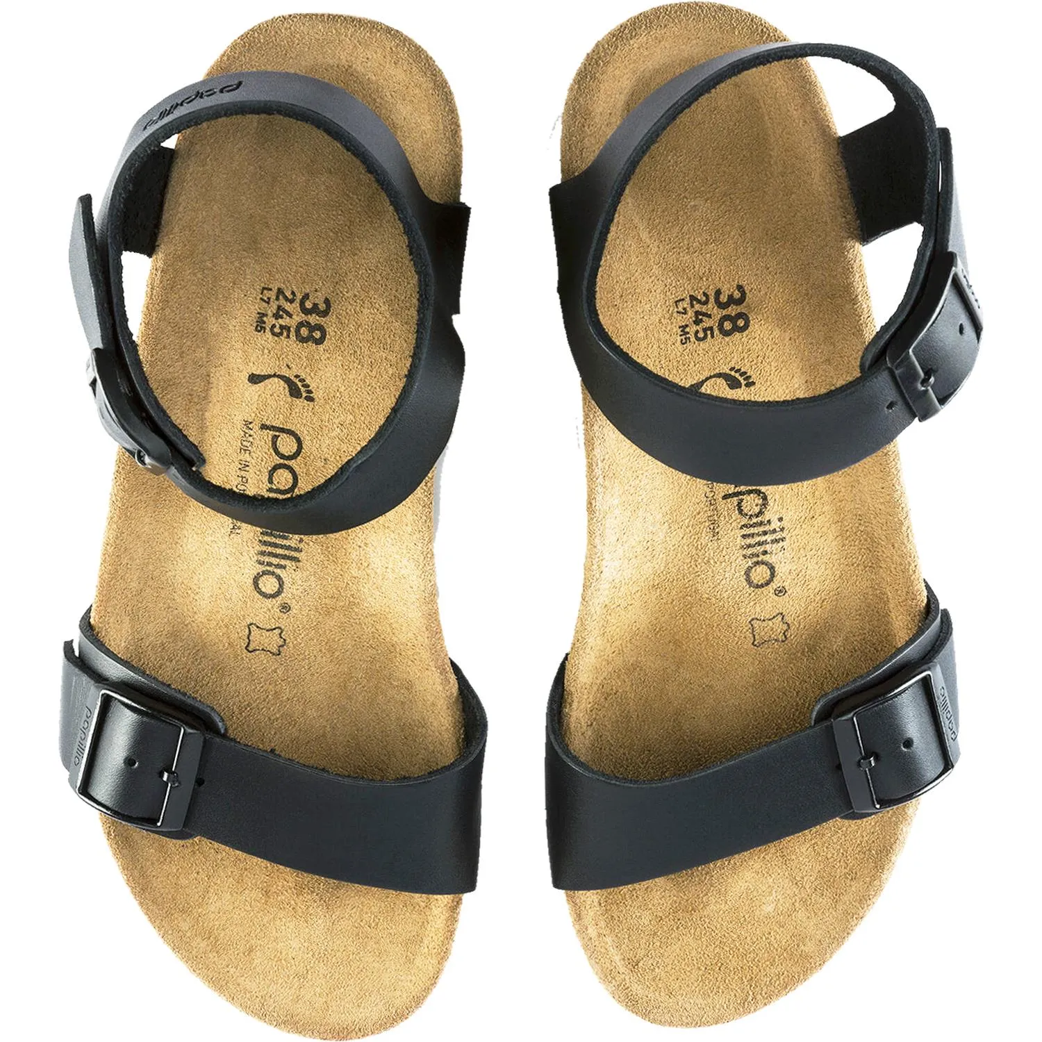 Women's Birkenstock Papillio Soley Black Leather