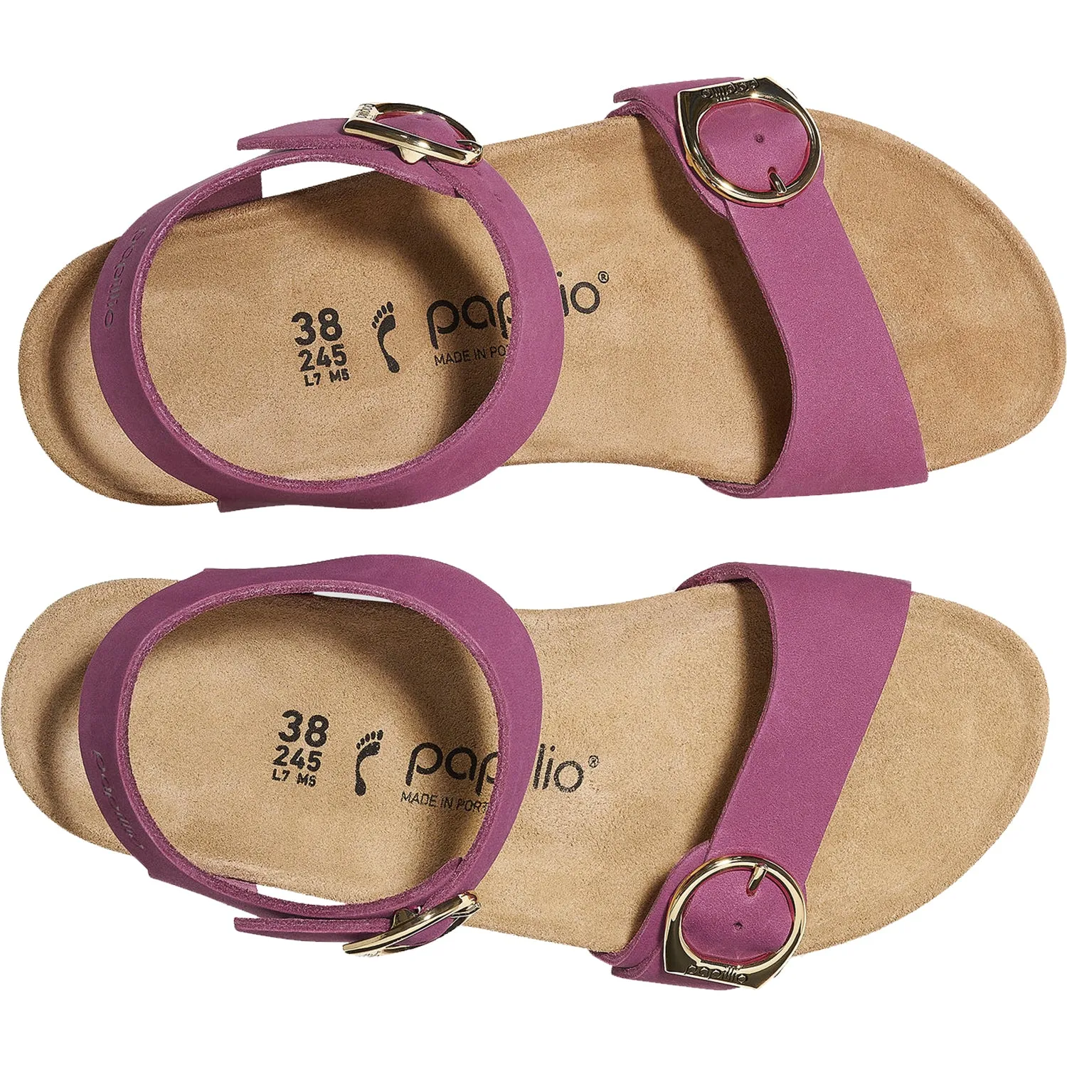 Women's Birkenstock Papillio Soley Boysenberry Nubuck