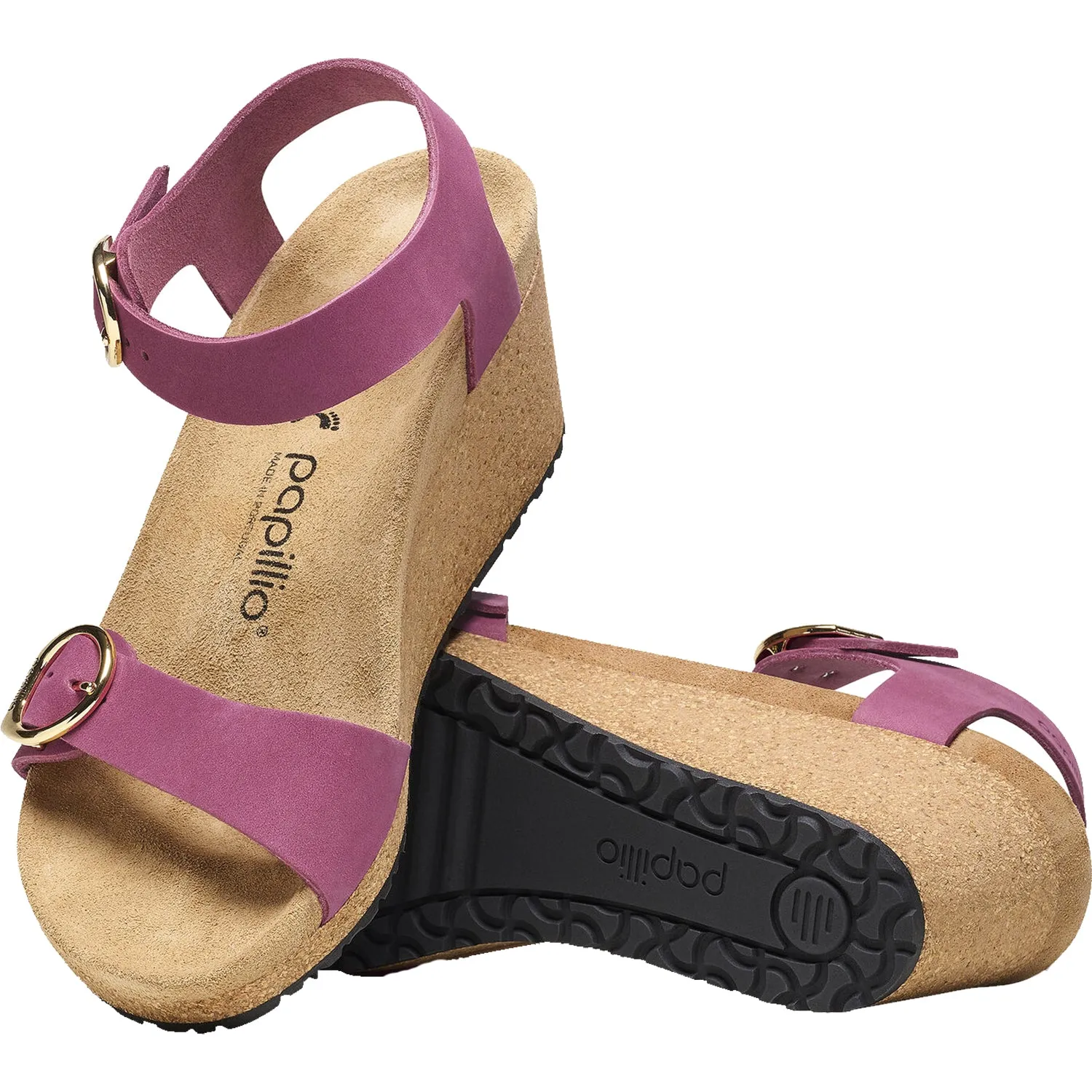 Women's Birkenstock Papillio Soley Boysenberry Nubuck