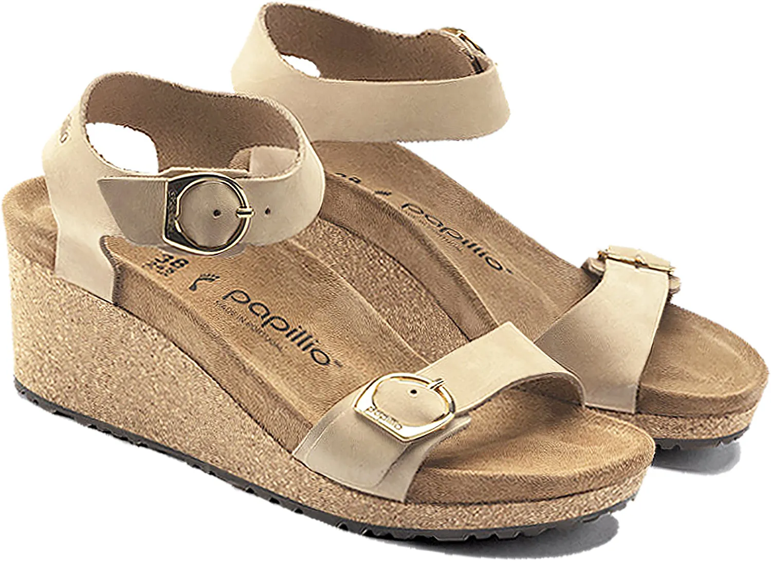 Women's Birkenstock Papillio Soley Sandcastle Nubuck