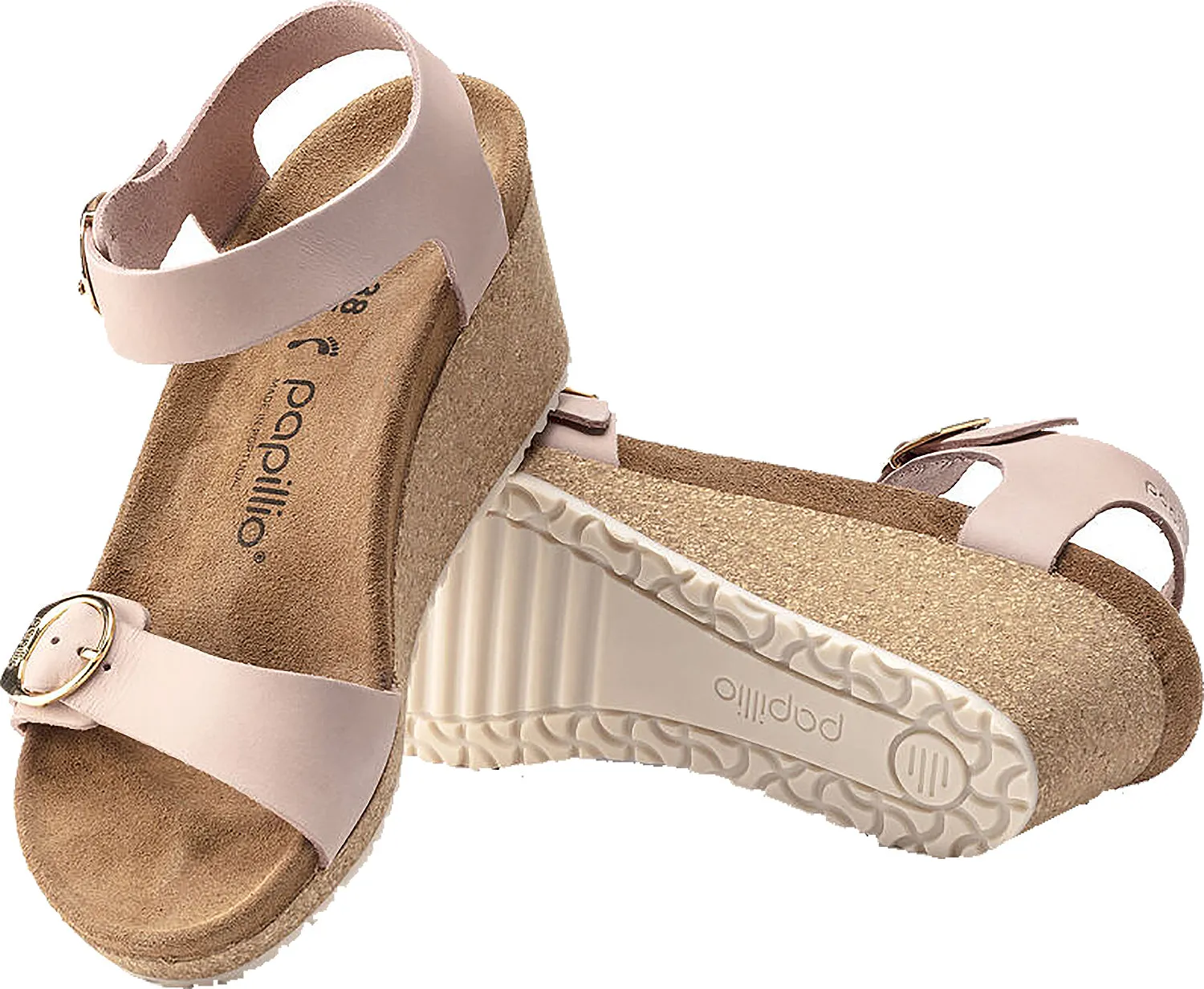 Women's Birkenstock Papillio Soley Soft Pink Nubuck