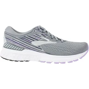 Women's Brooks Adrenaline GTS 19 Grey/Lavender/Navy Mesh