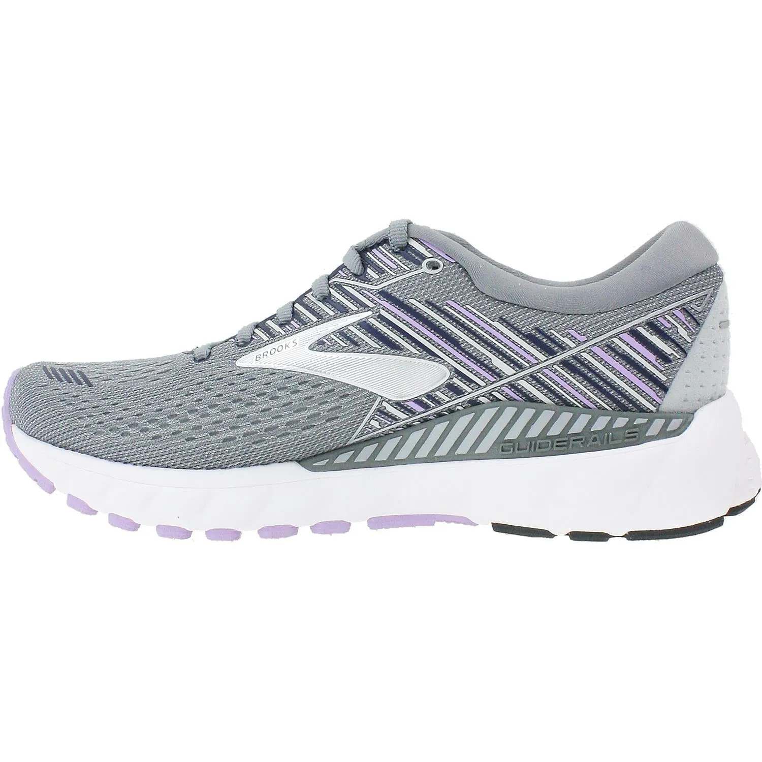 Women's Brooks Adrenaline GTS 19 Grey/Lavender/Navy Mesh