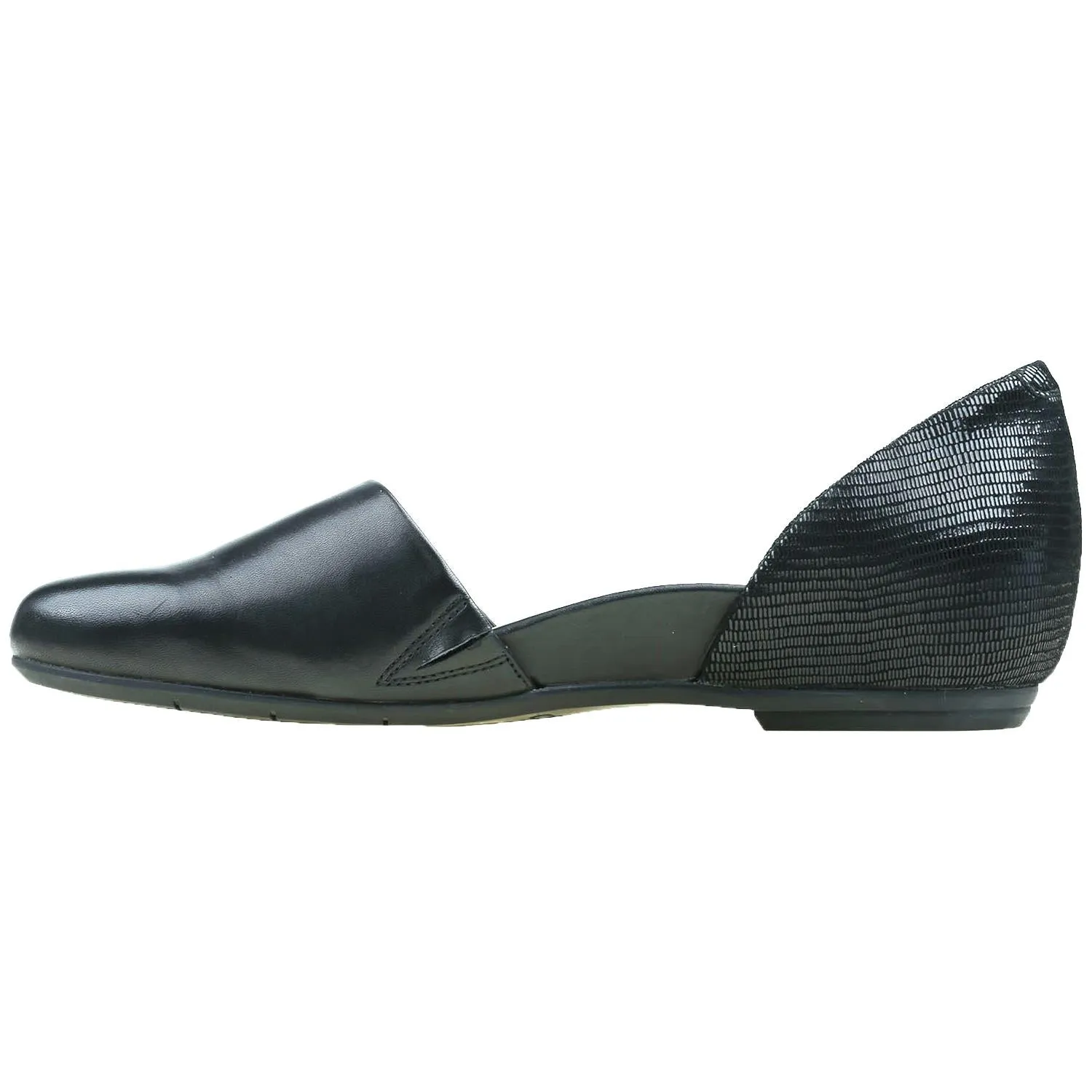 Women's Earth Brie Black Leather/Suede