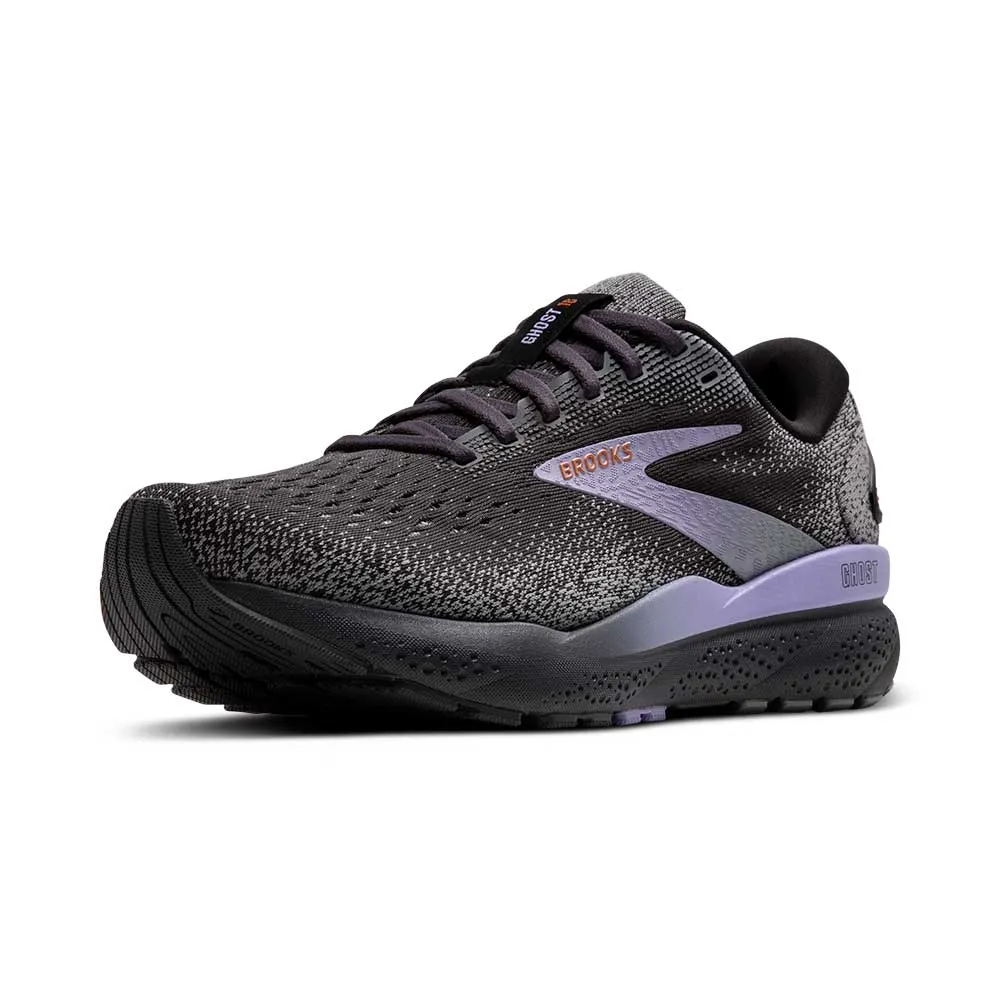 Women's Ghost 16 Running Shoe - Ebony/Lavender/Copper - Regular (B)