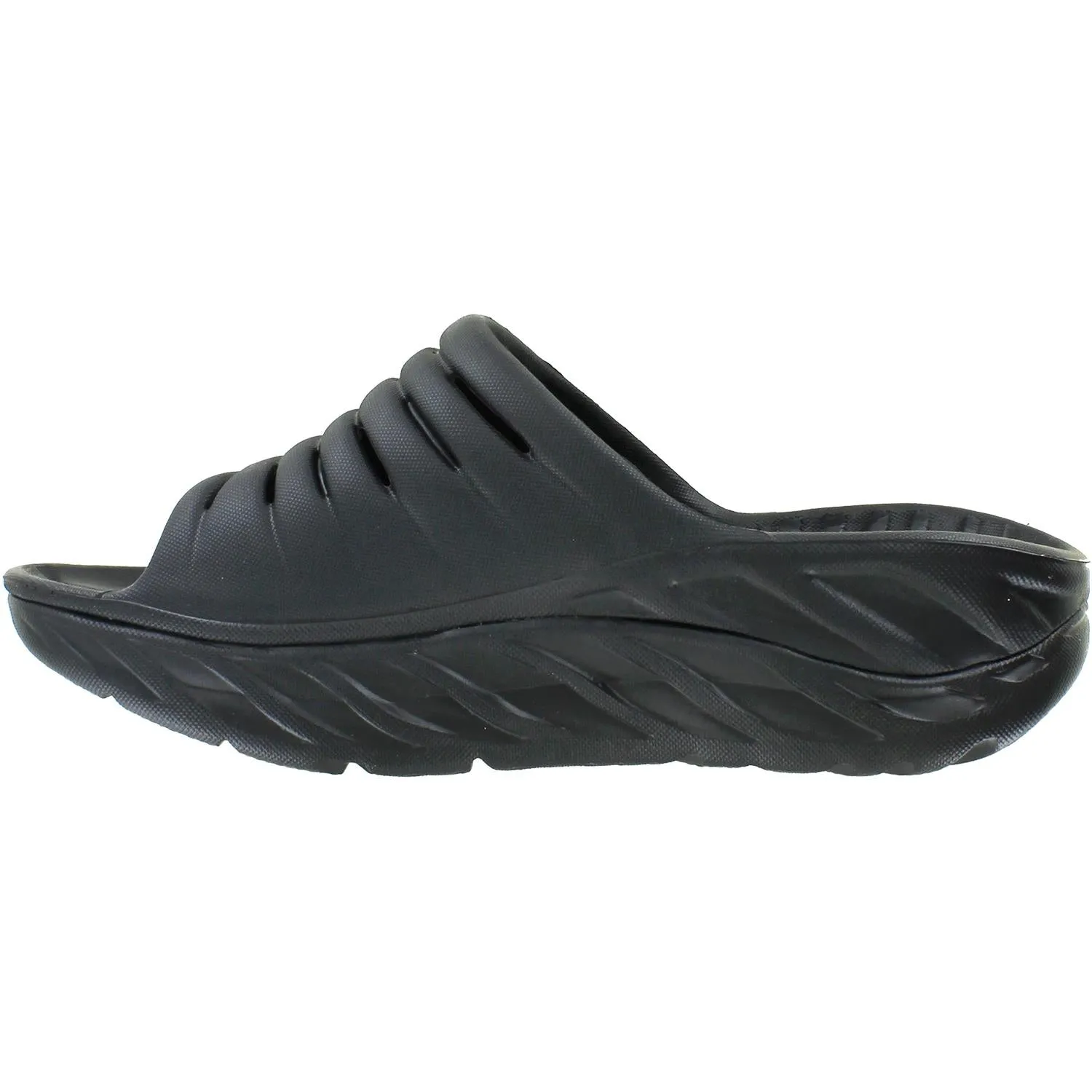 Women's Hoka Ora Recovery Slide Black/Black EVA